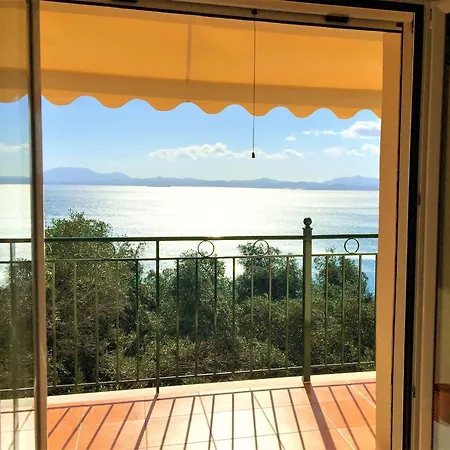 Apartment One Bedroom With Sea View Furnished Balcony And Wifi At Nissaki